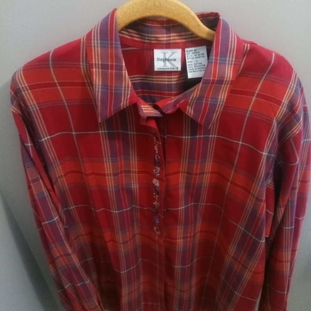 Vintage K Stephanie flannel